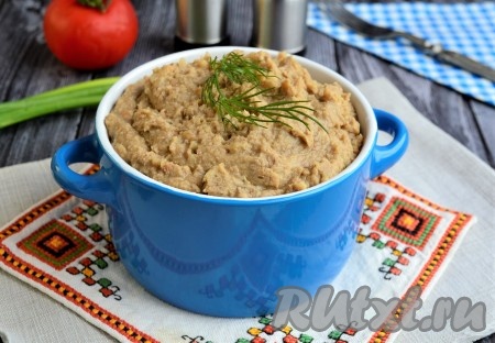 Картофельное пюре с печенью