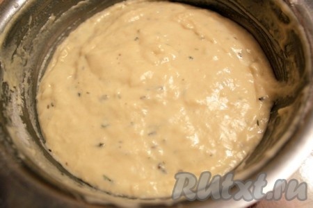 Тесто для ароматных галушек готово.