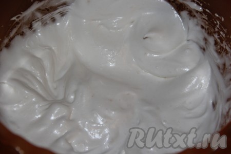 Вот такое блестящее суфле получается.