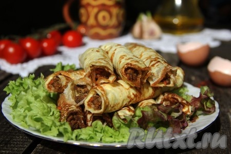 Всем советую приготовить вкусные и нежные рулетики из яичных блинчиков с печёночной начинкой.&nbsp;А уж подать их к столу в тёплом виде в качестве основного блюда или в холодном виде в качестве холодной закуски - решать вам! 