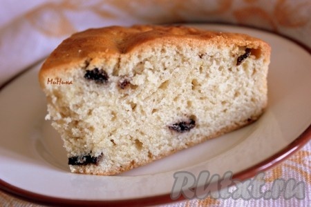 Постный пирог с ягодами 