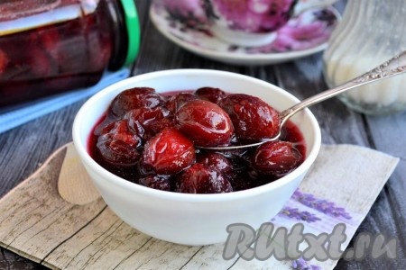Варенье из мелких слив с косточками