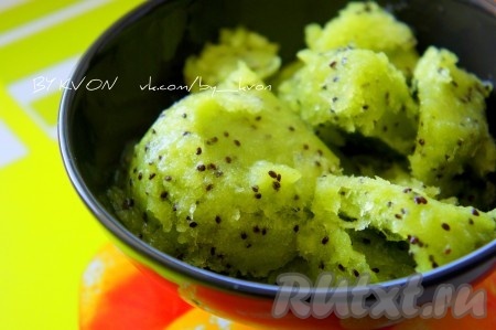 Мороженое из киви