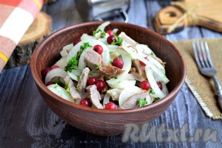 Деревенский свадебный салат