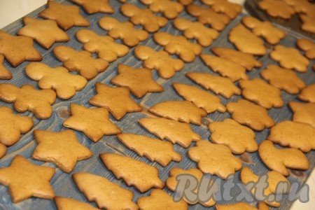 Готовые пряники остудить.
