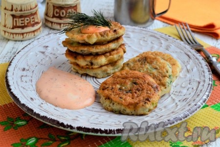 Грибные оладьи