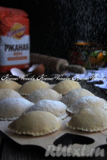 Вот такие красивые замороженные курзе получаются.
