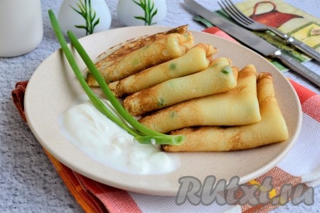 Луковые блины