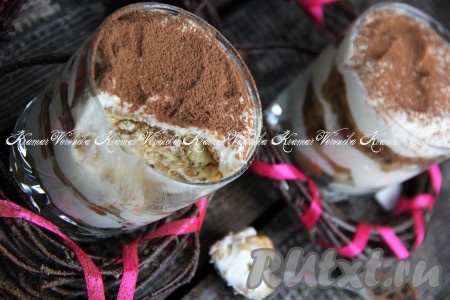 Тирамису в стакане