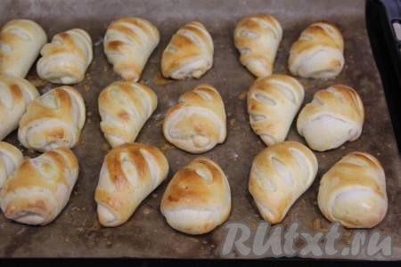 Вот такие красивые пирожки получились.