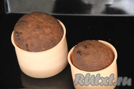 Готовые куличи полностью остудить.