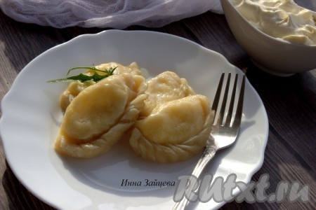 Вареники с сулугуни