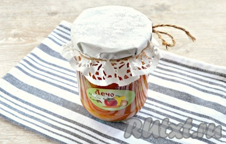 Для хранения переносим лечо в прохладное место.