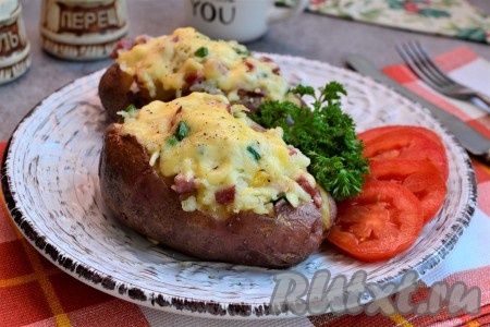 Крошка-картошка в микроволновке