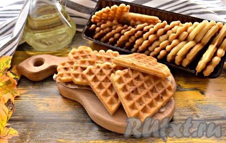 Вафли на растительном масле