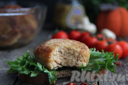 Котлеты из фарша и сырого картофеля