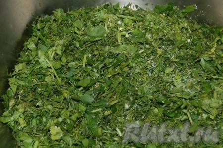 Тщательно перемешать.