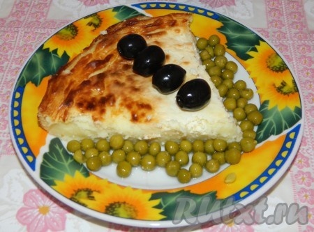 Картофельная запеканка без мяса