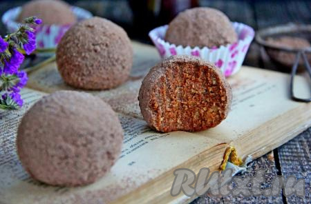 Пирожное "Картошка" из сухарей и молока