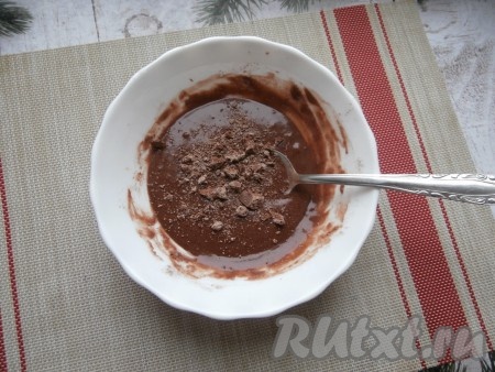 По желанию можно добавить маленькие кусочки шоколада и вмешать их в тесто.