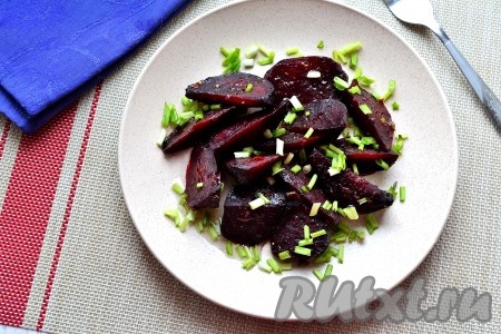 Свекла в пакете для запекания в духовке