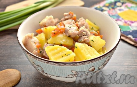 Блюдо получается сытным, аппетитным и очень вкусным, оно несомненно внесёт приятное разнообразие в семейное меню!