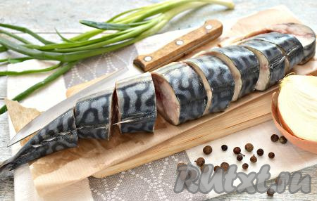 Солёная рыбка получилась очень вкусной!