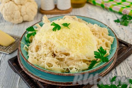 Соус из цветной капусты для макарон