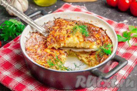 Запеканка из кабачков и картофеля в духовке