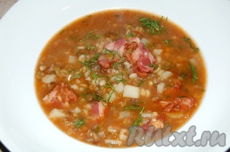 Как приготовить суп с копченостями