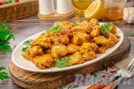 Бархатное куриное филе