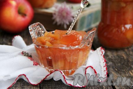 Варенье из яблок дольками в мультиварке