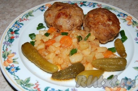 Биточки мясные