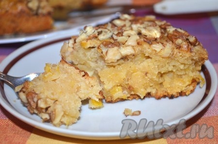 Пирог с лимоном и апельсином