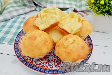 Кексы на сметане в силиконовых формочках в духовке