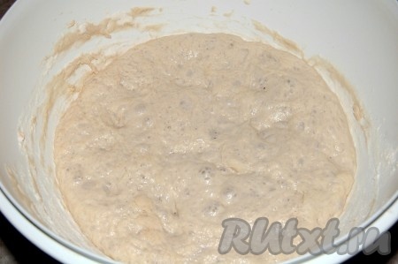 За это время тесто увеличится в 2-2,5 раза.