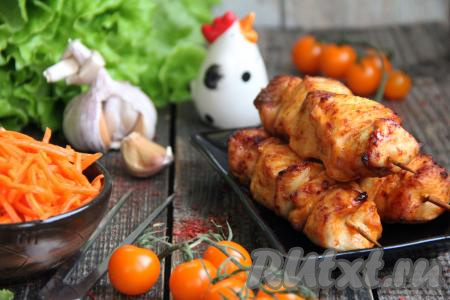 Мясо курицы получилось очень сочным, аппетитным и вкусным. Мне и моим близким очень понравилось это блюдо!