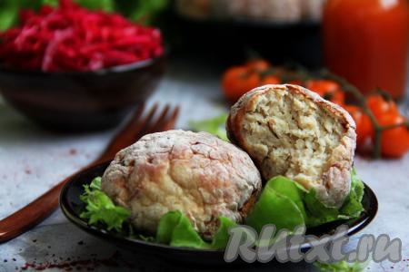 Куриные котлеты в аэрогриле