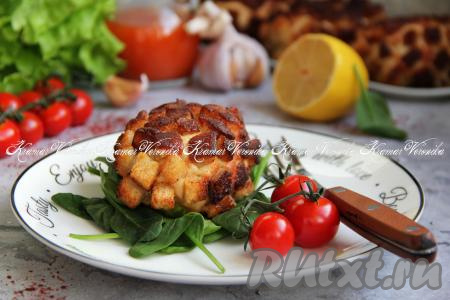Шницель "Полесский"
