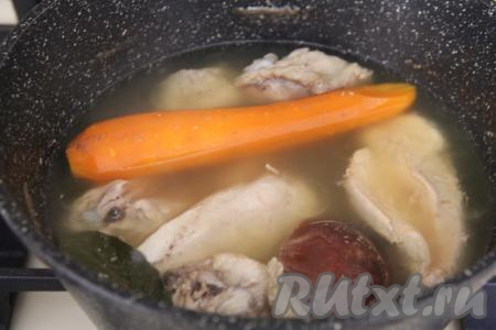 Вот такой бульон получился.