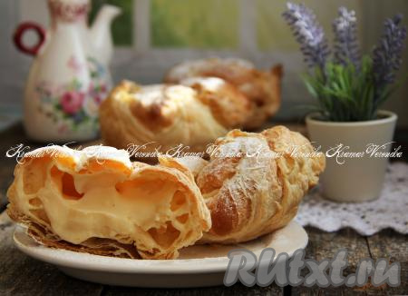 Слоёно-заварное пирожное "Ленинградское"