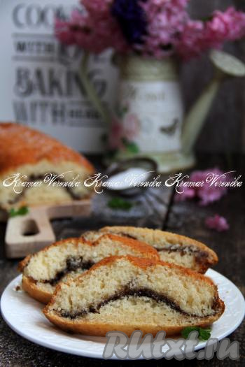 Выпекать кекс, замешанный на ряженке, в разогретой духовке минут 40 при температуре 180 градусов. Готовность кекса можно проверить сухой деревянной шпажкой: если шпажка после прокалывания кекса останется сухой, на ней не будет следов теста, значит пора доставать выпечку из духовки. Готовый кекс немного остудить, достать из формы и остудить полностью на решётке. Нарезать вкусный, ароматный кекс на кусочки и подать к чаю.