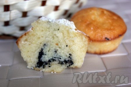 Кексы с маком