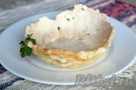 Корзинки из творога