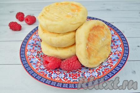 Сырники с бананом в духовке
