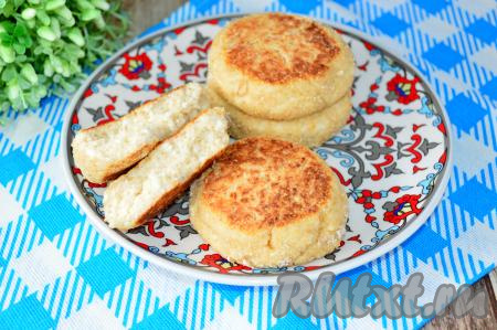 Сырники с овсяными хлопьями без муки