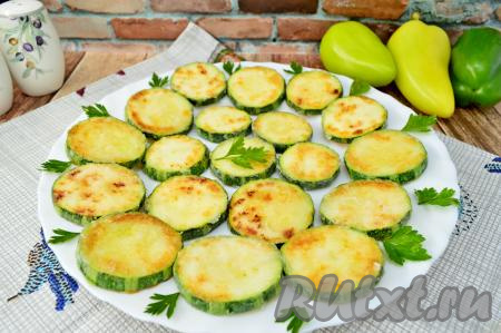 Кабачки, жареные в крахмале