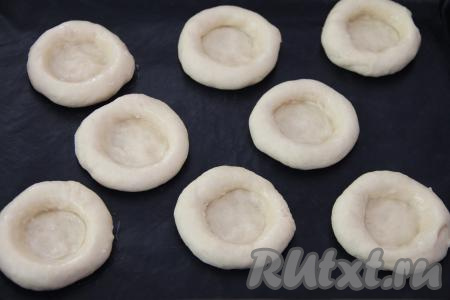 Вот такие заготовки ватрушек получились.&nbsp;