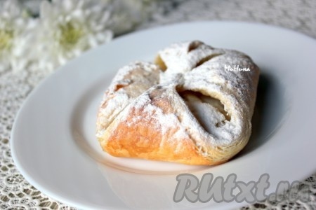 Слойки с творогом. Рецепт "венгерки"