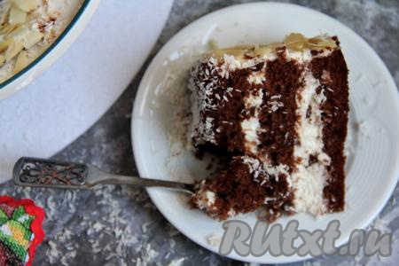 Посмотрите, какой потрясающий разрез у новогоднего торта с драконом!